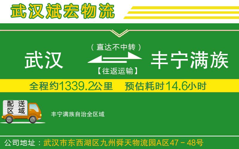 武漢到豐寧滿族自治貨運(yùn)公司