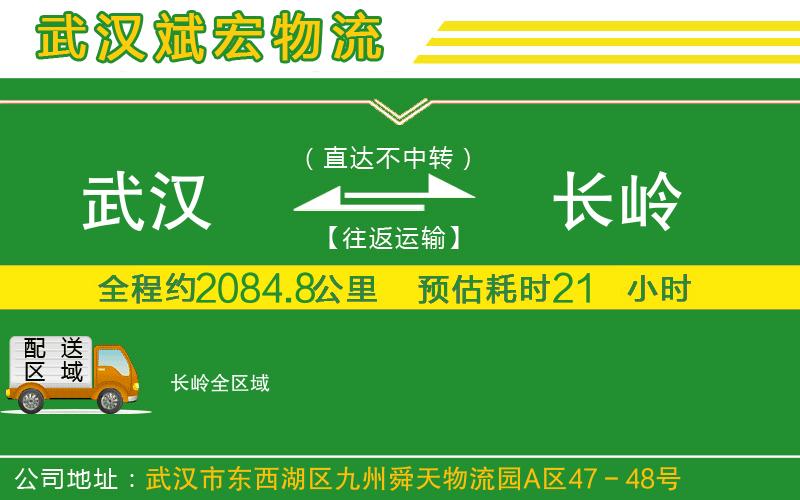 武漢到長嶺物流公司