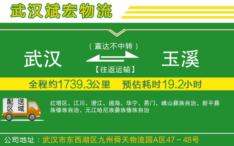 武漢到玉溪貨運(yùn)公司
