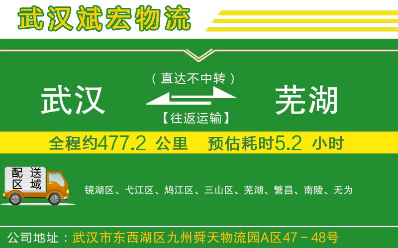 武漢到蕪湖物流專(zhuān)線(xiàn)