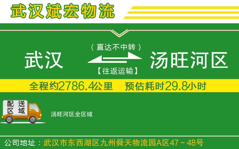 武漢到湯旺河區(qū)物流專線