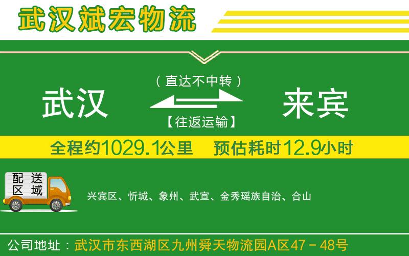 武漢到來賓專線