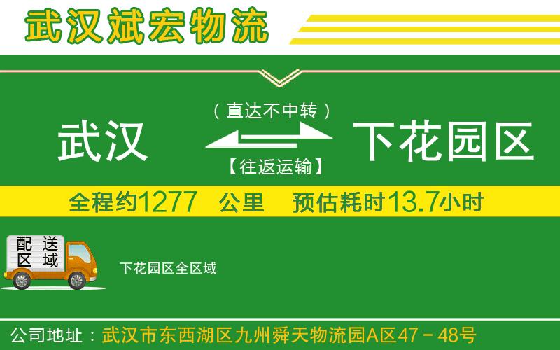 武漢到下花園區(qū)貨運(yùn)