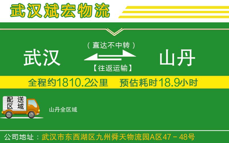 武漢至山丹貨運(yùn)公司