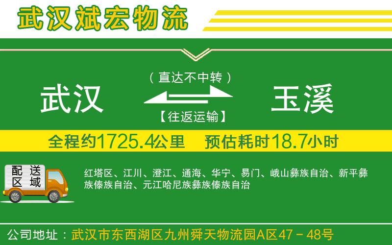 武漢至玉溪貨運(yùn)公司