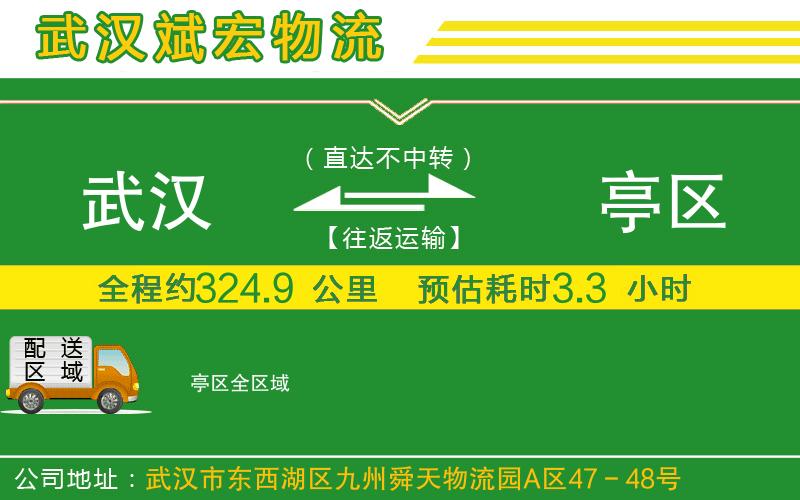 武漢到猇亭區(qū)專線