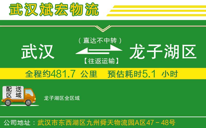 武漢至龍子湖區(qū)貨運