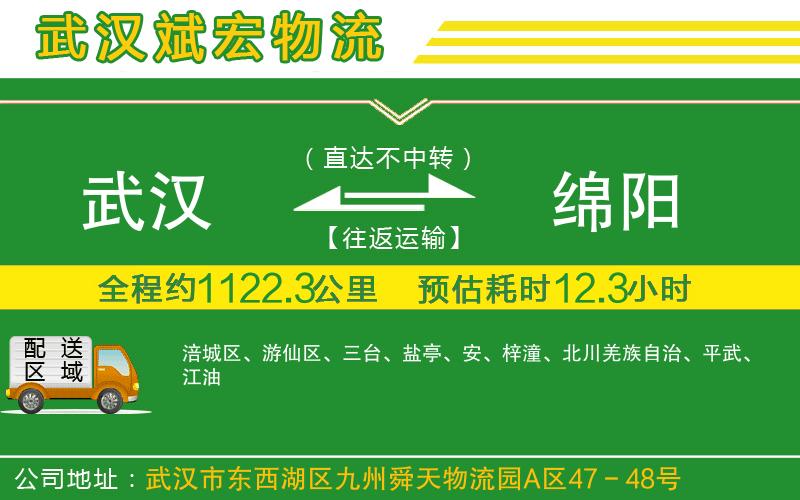 武漢至綿陽專線