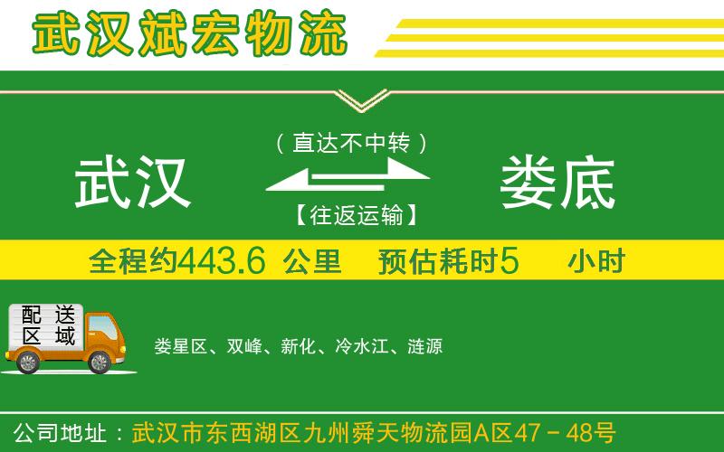 武漢發(fā)婁底貨運公司