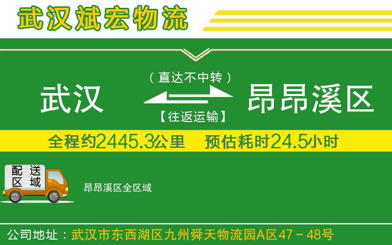 武漢至昂昂溪區(qū)貨運