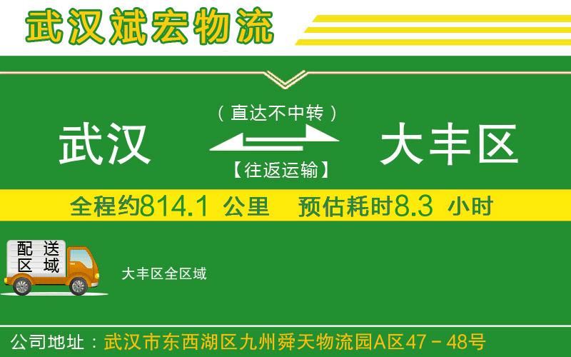 武漢發(fā)大豐區(qū)物流公司