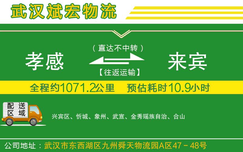 孝感到來賓物流公司