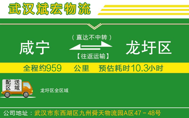 咸寧到龍圩區(qū)物流公司