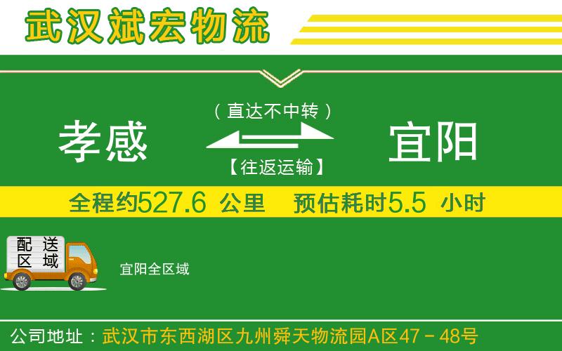孝感到宜陽物流公司