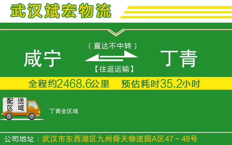 咸寧到丁青物流公司