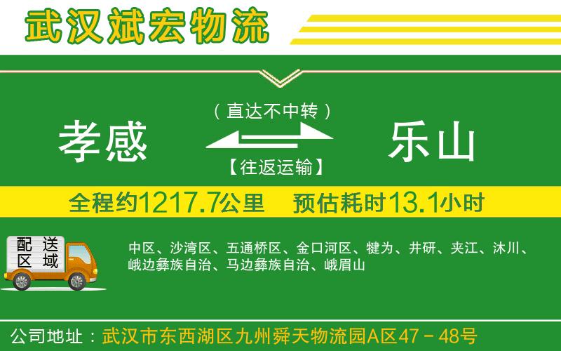 孝感到樂山物流公司