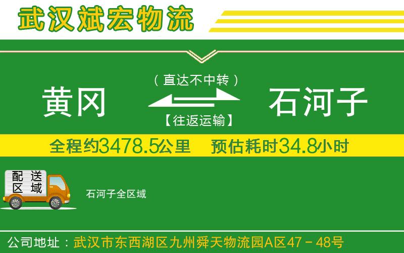 黃岡到石河子物流公司