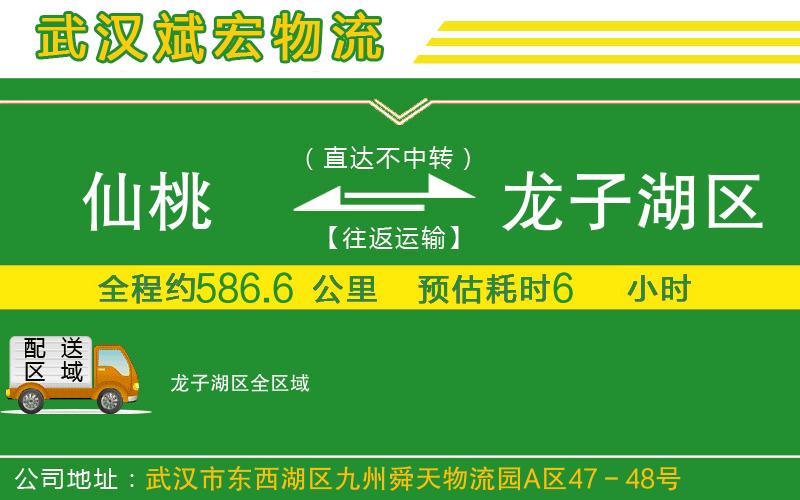 仙桃到龍子湖區(qū)物流公司