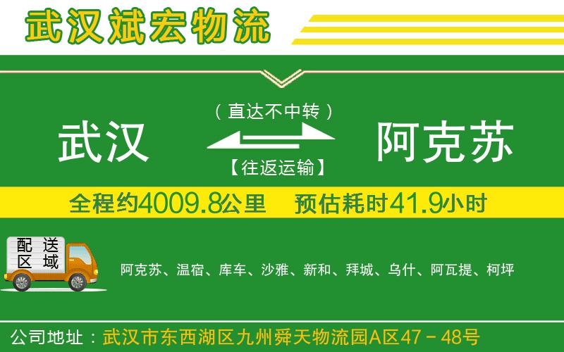 武漢至阿克蘇專線