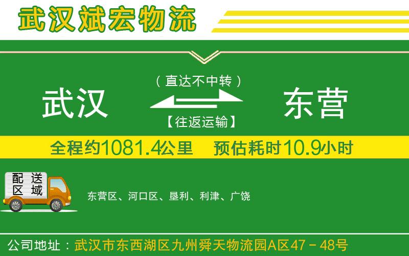 武漢發(fā)東營物流公司