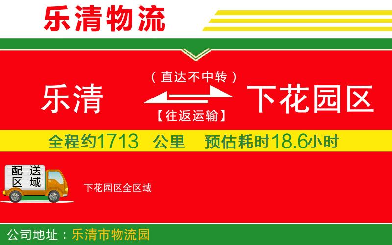 樂清到下花園區(qū)物流公司