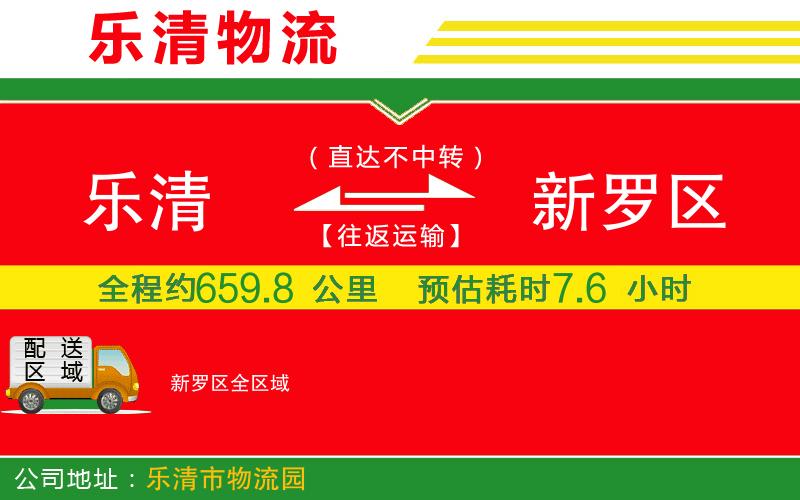 樂清到新羅區(qū)物流公司