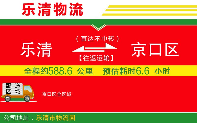 樂清到京口區(qū)物流公司