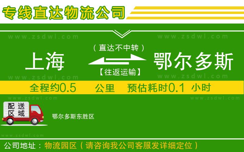 上海到鄂爾多斯物流公司