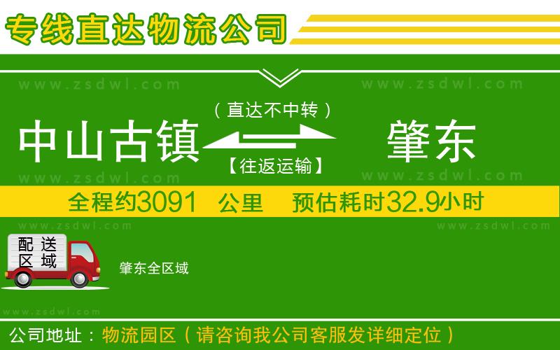 中山古鎮(zhèn)到肇東物流公司