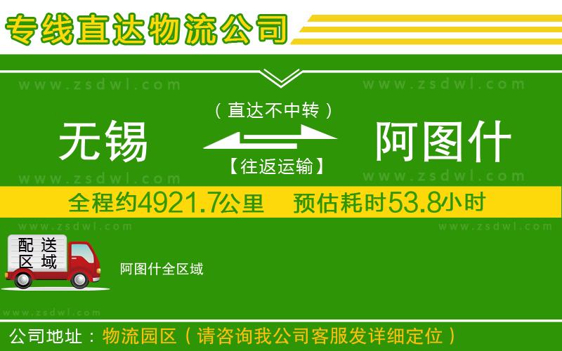 無(wú)錫到阿圖什物流專(zhuān)線(xiàn)