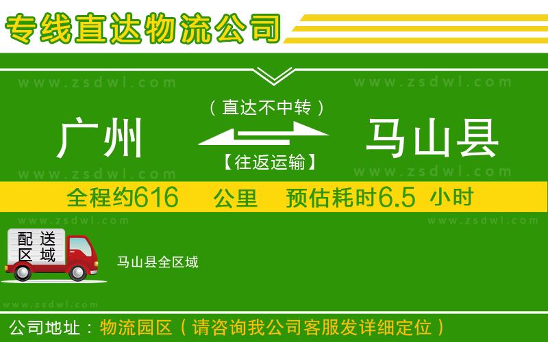 廣州到馬山縣物流專線