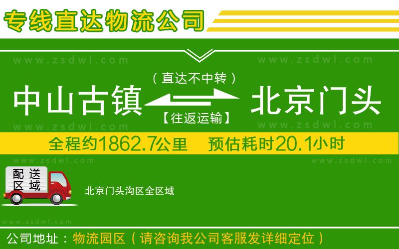 中山古鎮(zhèn)到北京門(mén)頭溝區(qū)物流專(zhuān)線(xiàn)