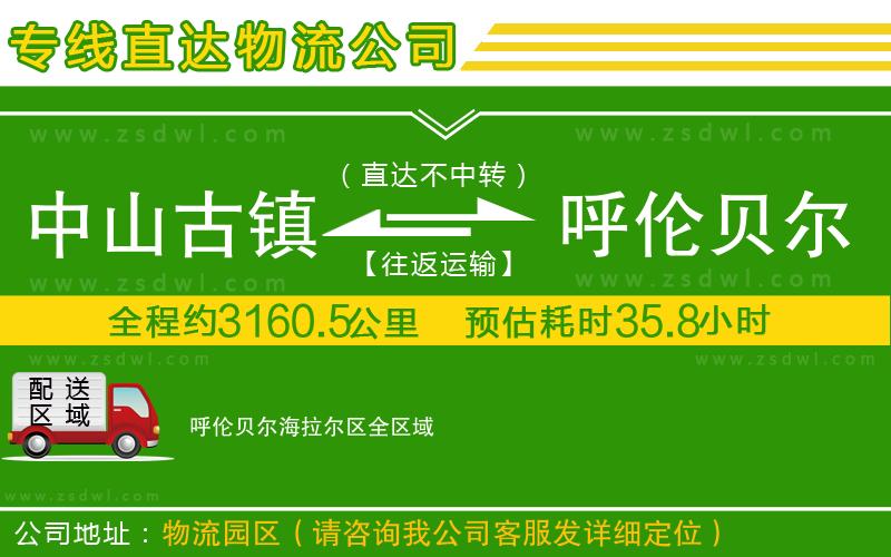 中山古鎮(zhèn)到呼倫貝爾海拉爾區(qū)物流專(zhuān)線(xiàn)