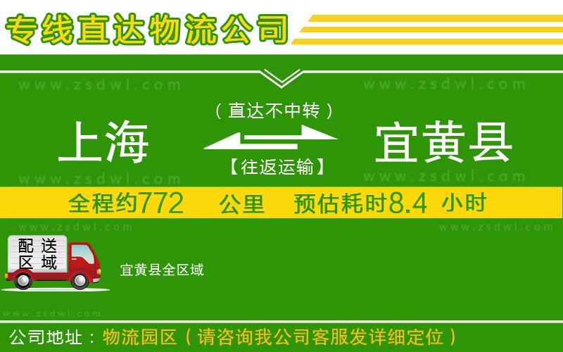上海到宜黃縣物流公司