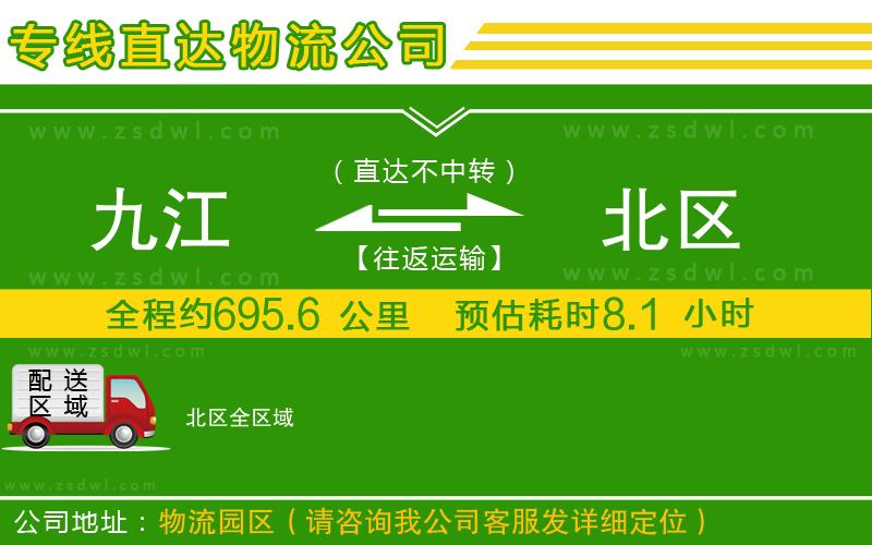九江到北區(qū)物流專(zhuān)線(xiàn)
