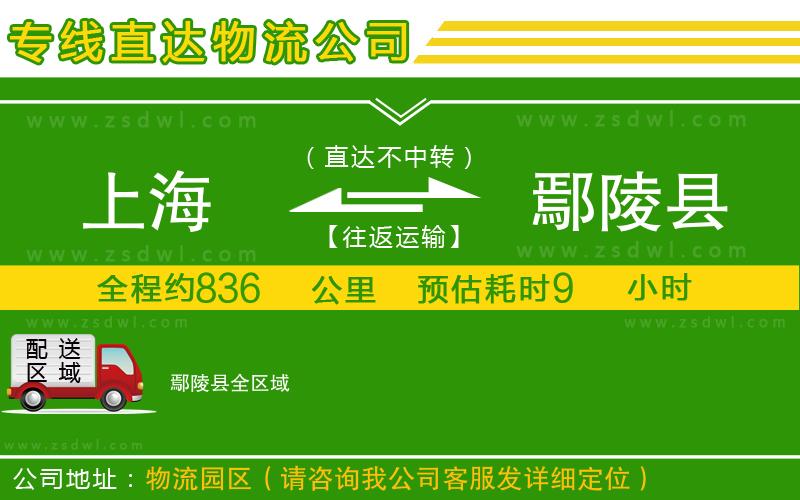 上海到鄢陵縣物流專線