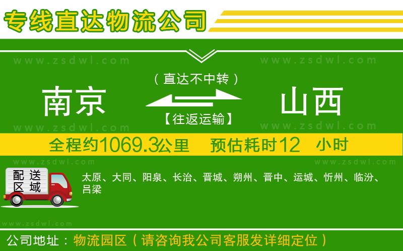 南京到山西物流專(zhuān)線