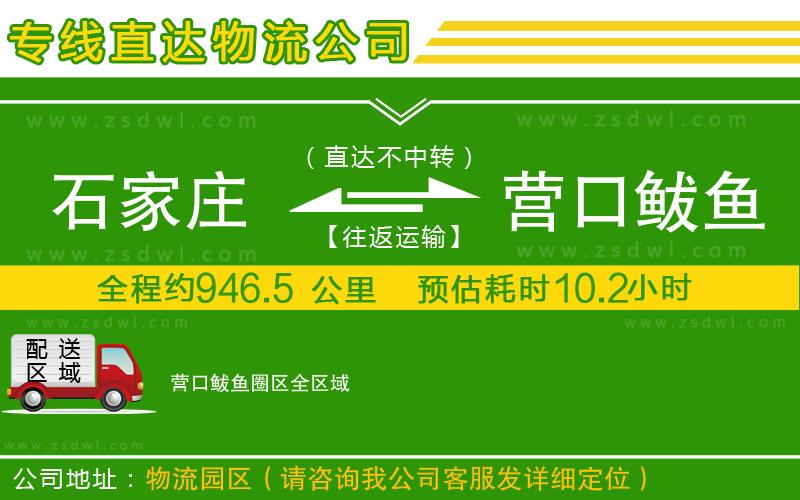 石家莊到營(yíng)口鲅魚圈區(qū)物流專線