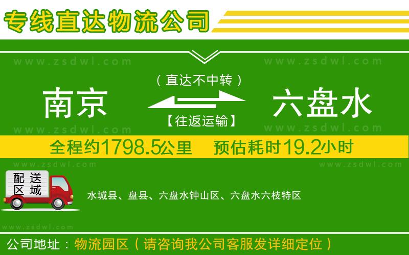 南京到六盤(pán)水物流專(zhuān)線(xiàn)