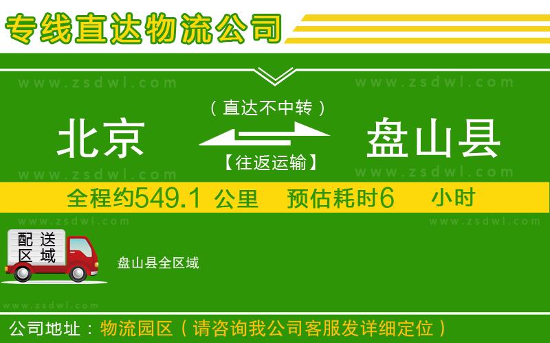 北京到盤山縣物流專線