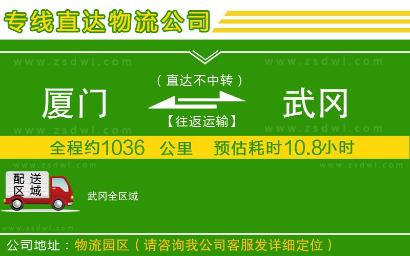 廈門到武岡物流專線
